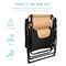 Best Choice Products Oversized Padded Zero Gravity Chair, Folding Outdoor Patio Recliner w/ Side Tray